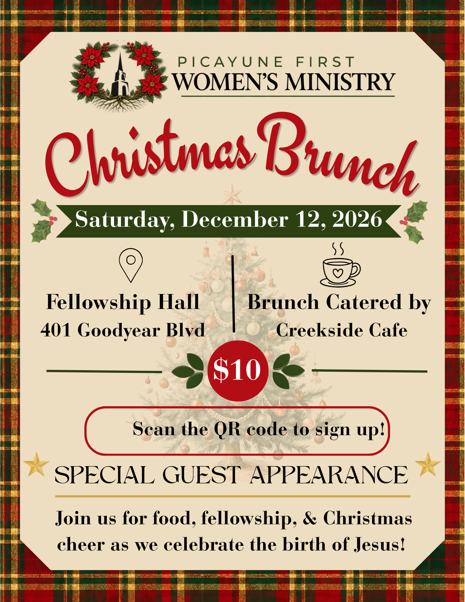 Picayune First Women's Ministry Christmas Brunch
